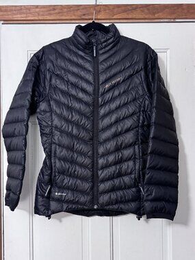 Helly Hansen Black Goose Down Pertex Microlight Puffer Jacket Sz S